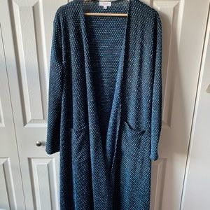 LuLaRoe Sarah long cardigan, size XL